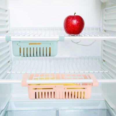 Prep & Savour Amardev 2 Piece Refrigerator Drawer Storage Box Set in Refrigerators
