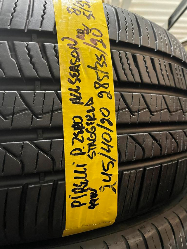 255/40/20 285/35/20 staggered Pirelli été 5-8/32 in Tires & Rims in Laval / North Shore - Image 4