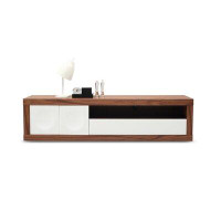 Brayden Studio Doster Solid Wood TV Stand for TVs up to 88"