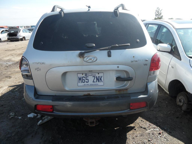 2005-2006-2007 Hyundai Santa Fe 2.7L V6 Automatic pour piece#for parts#parting out in Auto Body Parts in Québec - Image 4