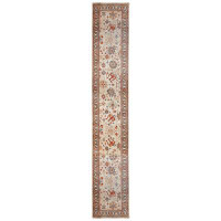 Landry & Arcari Rugs and Carpeting Agra One-of-a-Kind 2'8" x 17'11" Area Rug in Ivory