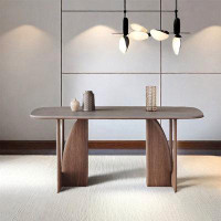 Hokku Designs Dining table modern simple home rectangular