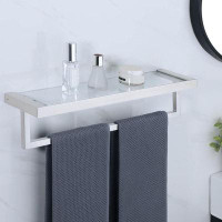 Rebrilliant Bathroom Shelves Glass Shelf