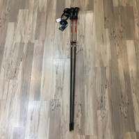 Gabel Adult Alu-Carbon Ski Poles - 120cm - New - L5LS4A
