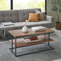 510 Design Monarch 2 Tier Metal Frame Coffee Table
