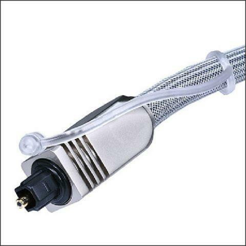 15 ft. Toslink Premium Optical Cable with Metal Connectors in General Electronics in West Island - Image 2