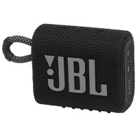 JBL Go 3 Waterproof Bluetooth Wireless Speaker - Black
