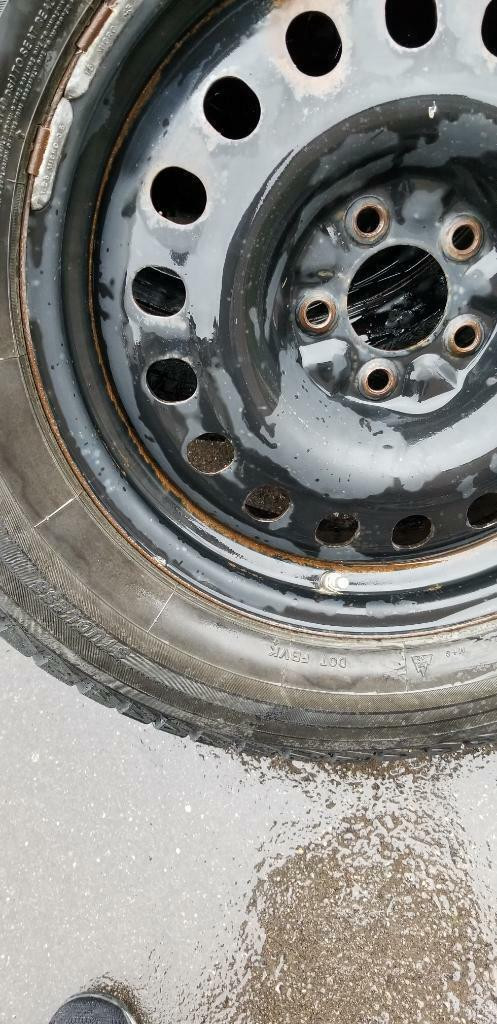 AUDI Q5  ULTRA HIGH PERFORMANCE  YOKOHAMA WINTER TIRES  235 / 65 / 18  ON     STEEL RIMS WITH SENSORS in Tires & Rims in Ontario - Image 4