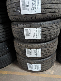 P205/55R16  205/55/16  CONTINENTAL CONTIPROCONTACT ( all season summer tires ) TAG # 14812
