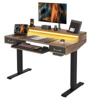 Accentuations by Manhattan Comfort Elevate Your Work Space With Ergonomic Electric Standing Desk