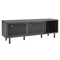 Modway Lefancy TV and Vinyl Record Stand - 23x67x17.5