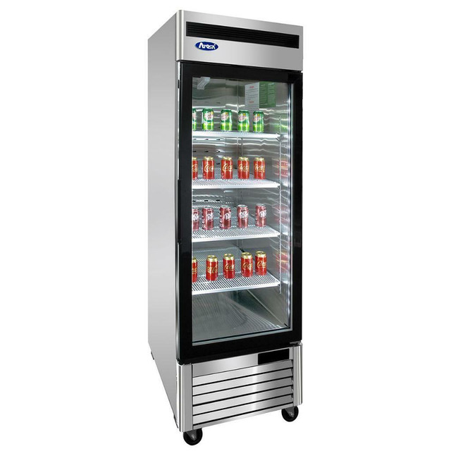 Atosa MCF8705GR 27 Inch Glass Door Refrigerator – One Section – Stainless Steel Exterior in Other Business & Industrial in Ontario - Image 2
