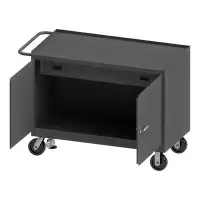WFX Utility™ Durham 2F9559BCE9764B8395136381079D9758 Mobile Bench Cabinet, Steel, Floor Lock