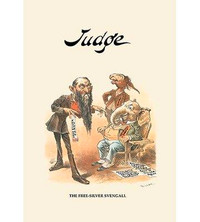 Buyenlarge Judge: The Free-Silver Svengali by Bernhard Gillam Vintage Advertisement