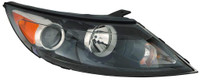 Head Lamp Passenger Side Kia Sportage 2011-2012 Halogen , KI2503148V