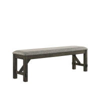 Gracie Oaks Atalie Solid Wood Bench