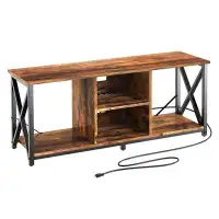 17 Stories  Solid Wood TV Stand for TVs up to 65"