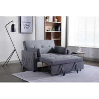 Ebern Designs Fuston 55.12" Upholstered Sleeper Sofa
