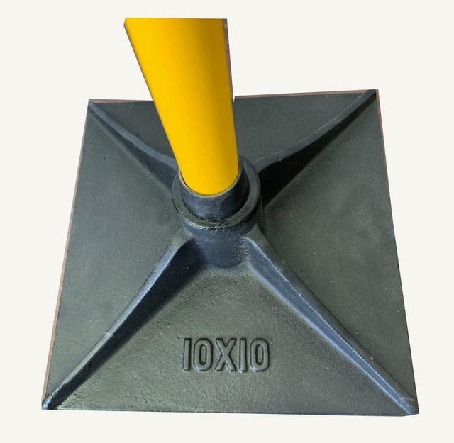 BRAND NEW - Tamper Heavy Duty 10x10 (FIBER GLASS HANDLE) - Compact Surface Material (Sold by a Store) in Hand Tools in Toronto (GTA) - Image 2