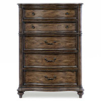wtressa Traditional Chest Of 5 Drawers Classic