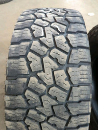 2 pneus dété LT285/65R18 125/122S Falken Wildpeak A/T3W (LT) 39.5% dusure, mesure 9-10/32