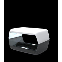 Vondom Blow - Resin Coffee Table - 47.25"x31.25" - LED RGB