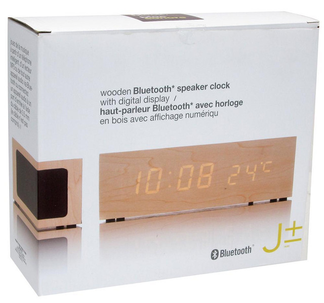 HEY STUDENTS -- UNBREAKABLE WOODEN BLUETOOTH ALARM CLOCK!  Perfect for grumpy morning people who break alarm clocks! in Other - Image 2