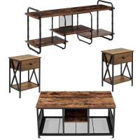 Trent Austin Design Kempst 4 Piece Coffee Table Set