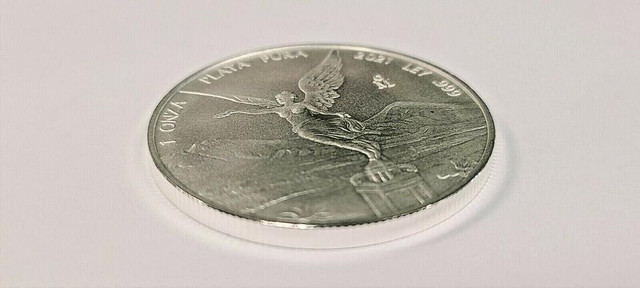 1 oz 2021 Fine Silver México Libertad Coin in Arts & Collectibles in Edmonton Area - Image 4