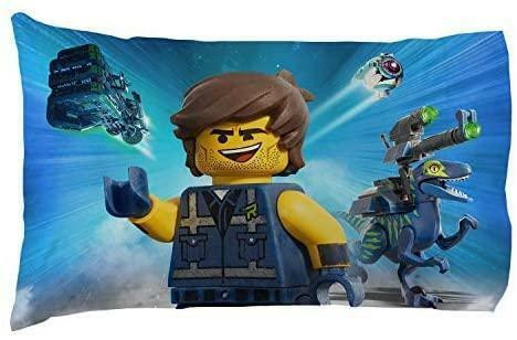 Lego Pillowcase Let's Build Together Reversible Pillowcase for Kids - 20 X 30 Inch (1 Piece Pillow Case Only) in Bedding
