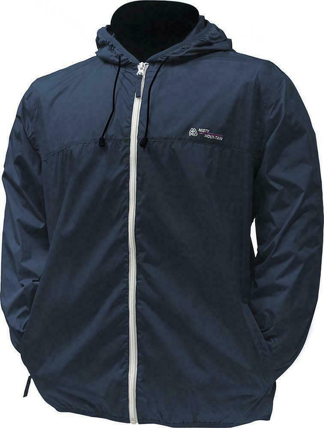 New -- PACKABLE RAIN JACKET -- FOLDS INTO COMPACT POCKET SIZE -- IDEAL FOR TRAVEL AND COOL WEATHER  !! in Men's in London - Image 4
