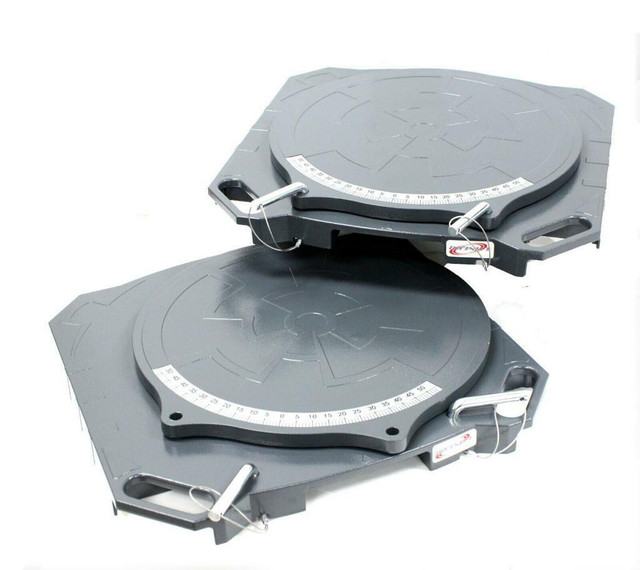 NEW (2) WHEEL TURNTABLE ALIGNMENT PLATE TABLE 4 TON 701102 in Other in Regina
