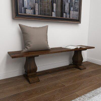 Union Rustic Chelsey Wood Bench