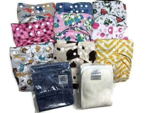 Piddly-Winx Brand New, In Packaging, Cloth Diapers Kit - Customize  - Wet bags, Diapers, Inserts, Wipes - Canadian in Bathing & Changing - Image 3