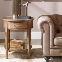 Darby Home Co Nanci Wood End Table