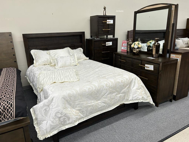 Affordable Wooden Bedroom Sets! Huge Collection!! in Beds & Mattresses in Hamilton - Image 4