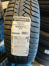 FOUR NEW 205 55 R17 CONTINENTAL TS850 WINTERCONTACT