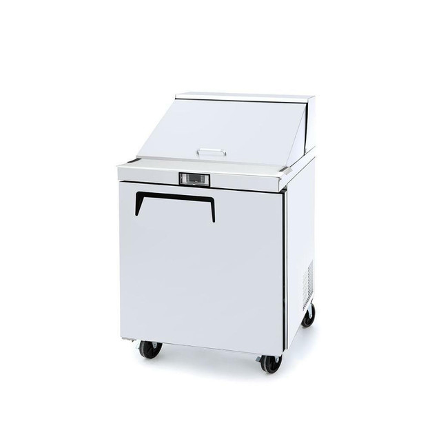 Atosa MSF8301GR 27 Inch Refrigerated Sandwich / Salad Prep Table – 1 Door Stainless steel exterior &amp; interior in Other Business & Industrial in Ontario - Image 4