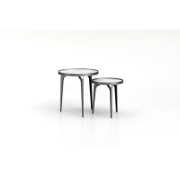 George Oliver Ivanenko 3 Legs End Table Nesting Tables