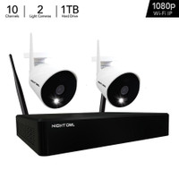 Night Owl 10 Channel 1080p Smart Security System, Night Owl 1080p Wired Security Camera