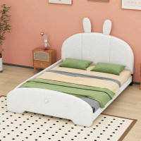 Trinx Full Size Upholstered Platform Bed