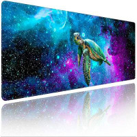 East Urban Home Mouse Pad, Functional Desk Pad With Stitched Edges, Mouse Pad Large Brilliant Design, Desk Mat Keyboard