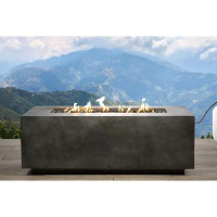 17 Stories Welburn 16.08" H x 20.08" W Stainless Steel Propane/Natural Gas Outdoor Fire Pit Table
