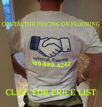 Referral Flooring - Contractor Pricing