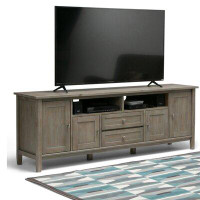 Lark Manor Anoosh Solid Wood TV Stand for TVs up to 80"
