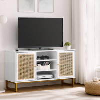 Bay Isle Home™ 26.25" H x 7.01" W x 15.51" D_Mid Century Modern Cabinet with Adjustable Shelf
