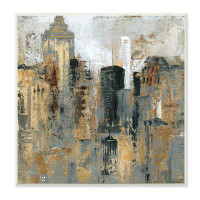 Stupell Industries Abstract Cityscape Urban Buildings Modern Architecture Wall Plaque Art By Carol Robinson