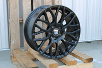 17x8 Touren TR76 Gloss Black Or Graphite Wheels 5x108/5x112/5x114.3(4.5)