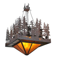 Loon Peak Chuang 60"W Inverted Pendant