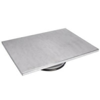 Revolving Aluminum Cake Stand for 1/2 Size Sheet Cake 12x16x4 *RESTAURANT EQUIPMENT PARTS SMALLWARES HOODS AND MORE*